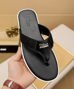 Luxury Dior Herrenpantoffeln originalgetreue Nachbildung offizielles Obermaterial besteht