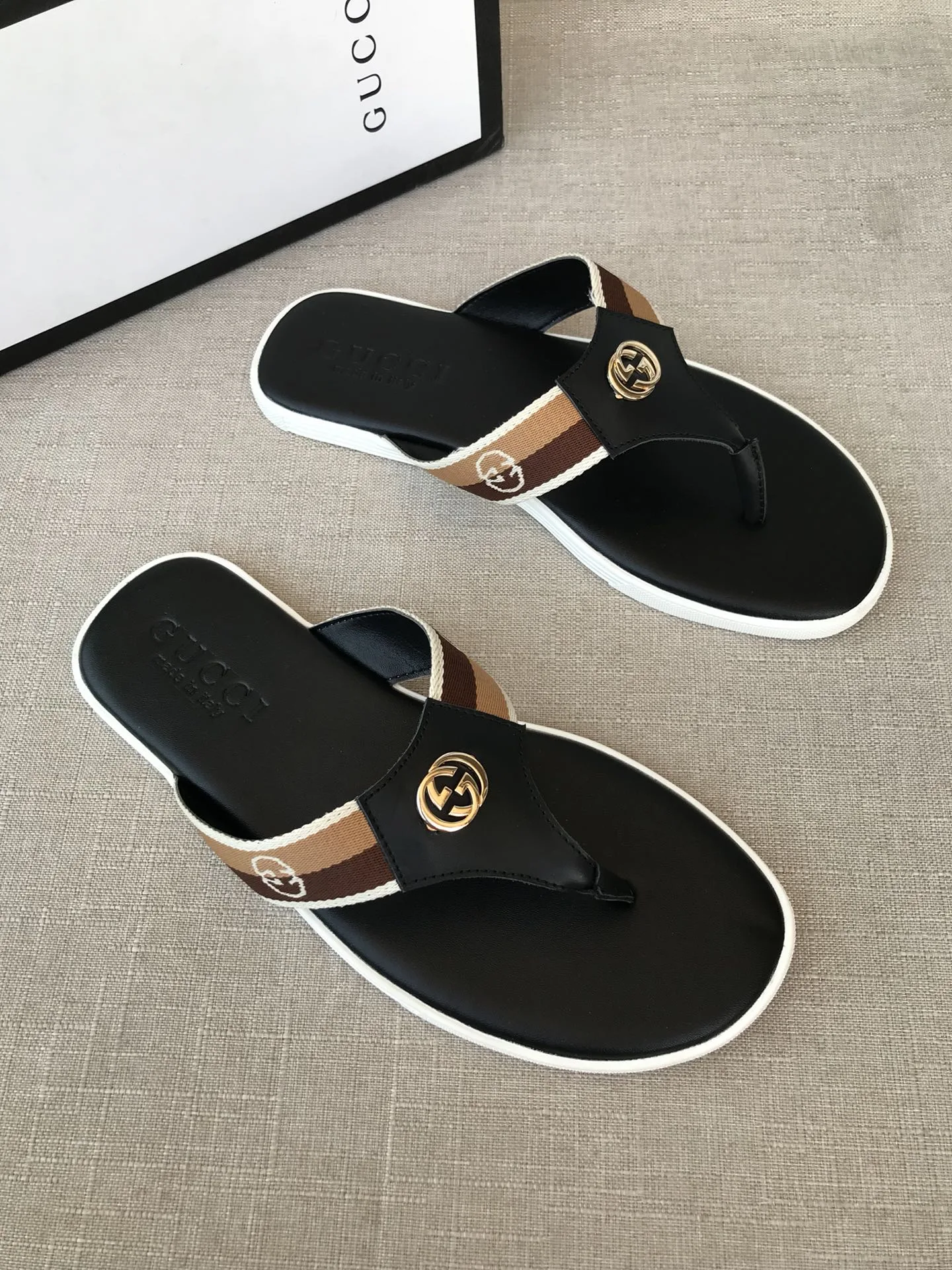 Hochwertige Gucci Hausschuhe Lässige Hausschuhe