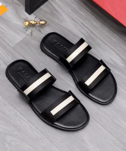 Luxuriöse Bally-Hausschuhe aus ausgewählten Originalmaterialien