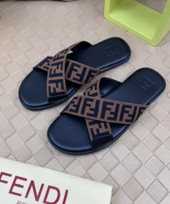 Premium Fendi Hausschuhe Hausschuhe gleichen Stil Obermaterial importiertem