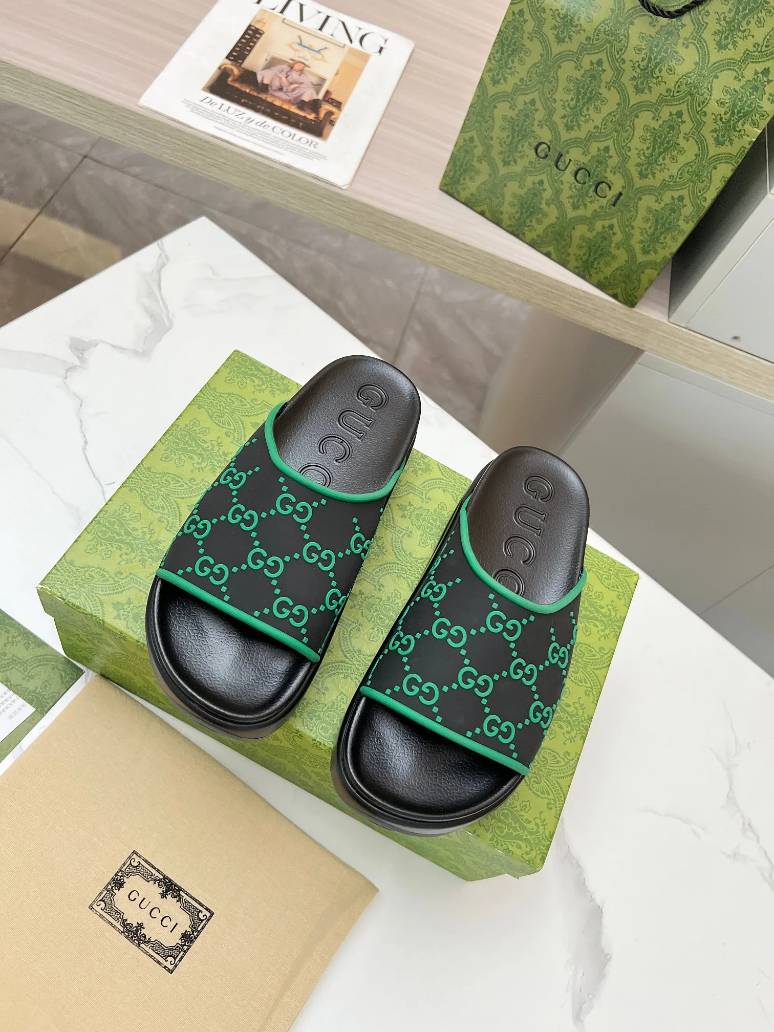 Hochwertige Gucci Hausschuhe Preisgarantie GUCCI Boutique Neue Limited