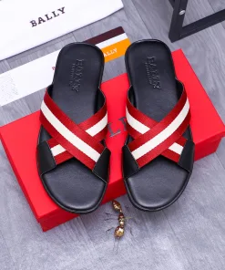 Luxus Bally Hausschuhe BALLY Crossover Hausschuhe Obermaterial Leder