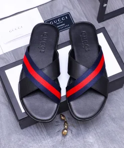 Premium Gucci Hausschuhe GUCCI Leder Originaldesign