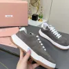 High Quality Miu Miu Weiße Sneaker Frühjahr Neueste Lässige Deutsche Trainingsschuhe