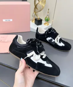 Premium Miu Miu Turnschuhe Frühjahr Neueste Lässige Deutsche Trainingsschuhe