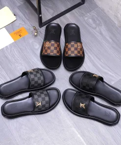 Luxus Louis Vuitton Hausschuhe LOUIS VUITTON Hausschuhe Fällt größengerecht