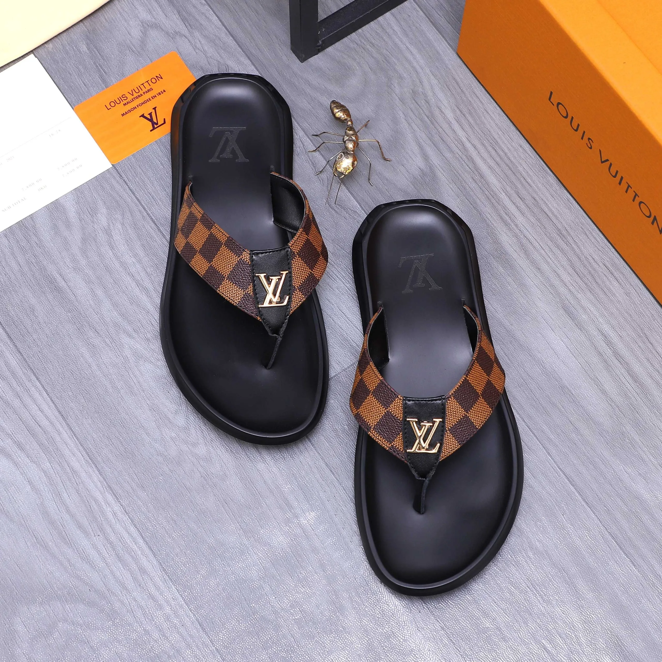 Hochwertige Louis Vuitton Lederschuhe LOUIS VUITTON sind Sonderanfertigungen Umtausch