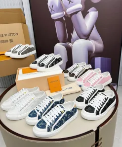 Hochwertige Louis Vuitton Leinenschuhe aktuell