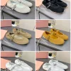 Hochwertige Miu Miu Ballerinas Ballettschuhe Sandalen Neuheit Diese Ballerinas Klettverschluss lassen
