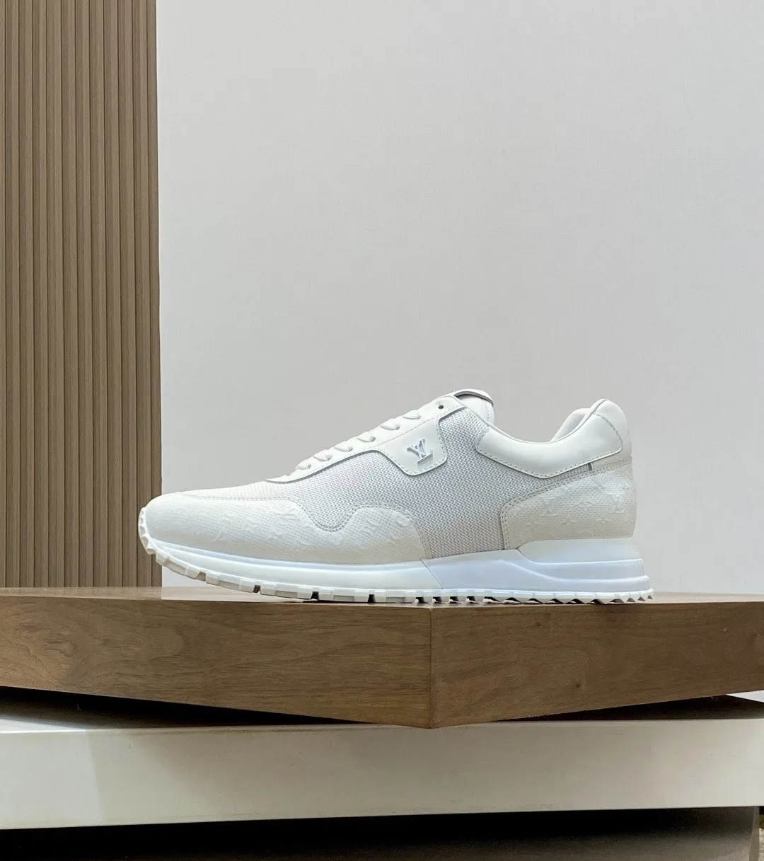 Premium Louis Vuitton HerrenSneaker neueste schwarze Louis Vuitton Mesh