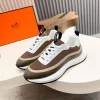 High Quality Hermes HerrenFreizeitsportschuhe Lässige Obermaterial Rindsleder atmungsaktivem Mesh