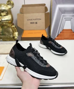 Premium Louis Vuitton Turnschuhe Gestricktes Funktionsgewebe Louis Vuitton Größen