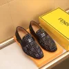 High Quality Fendi Elegante HerrenLederschuhe Lederschuhe Elegante Lederschuhe nicht