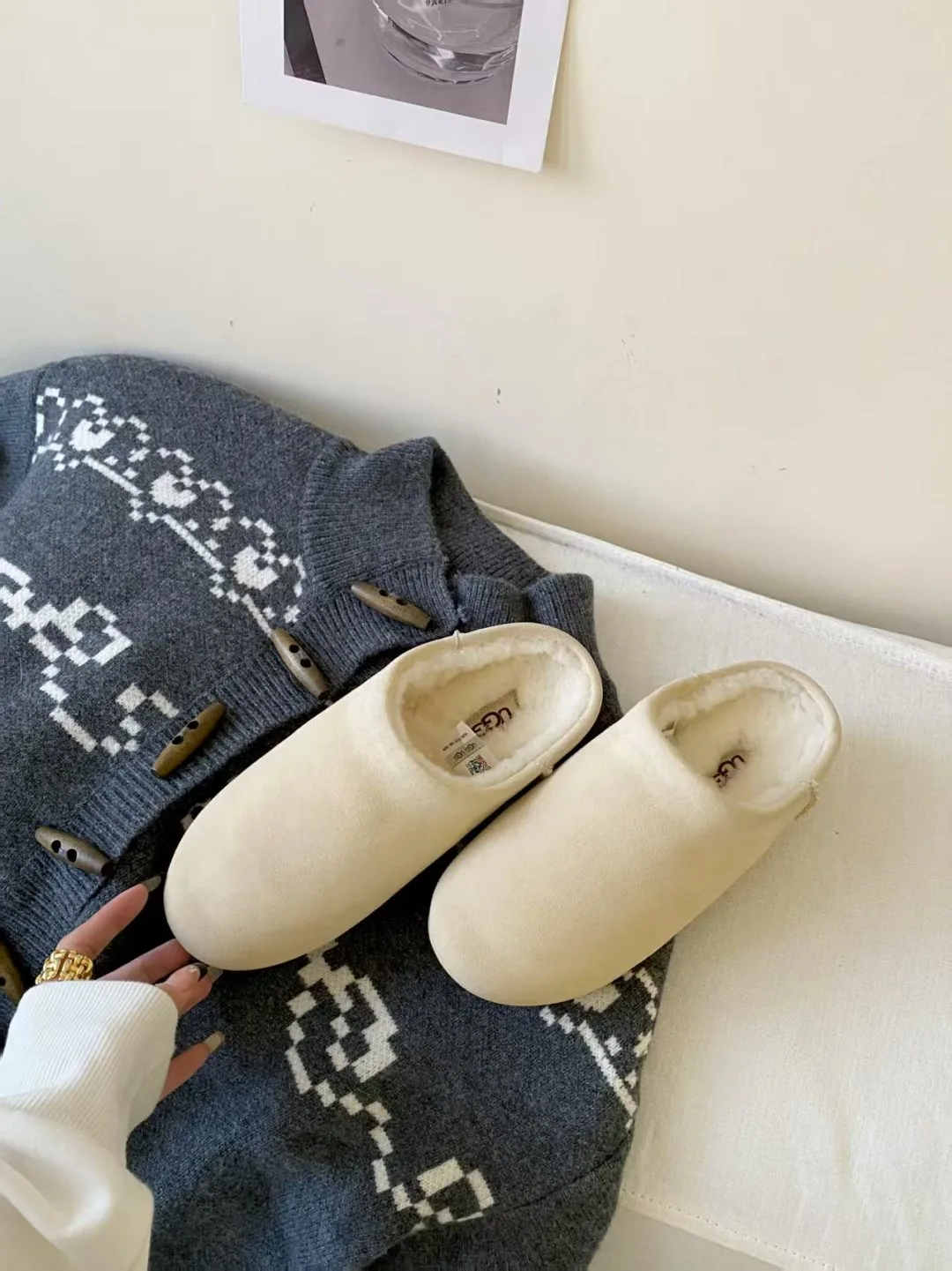 Luxus UGG Hausschuhe neue Slipper Diese bequemen Schuhe
