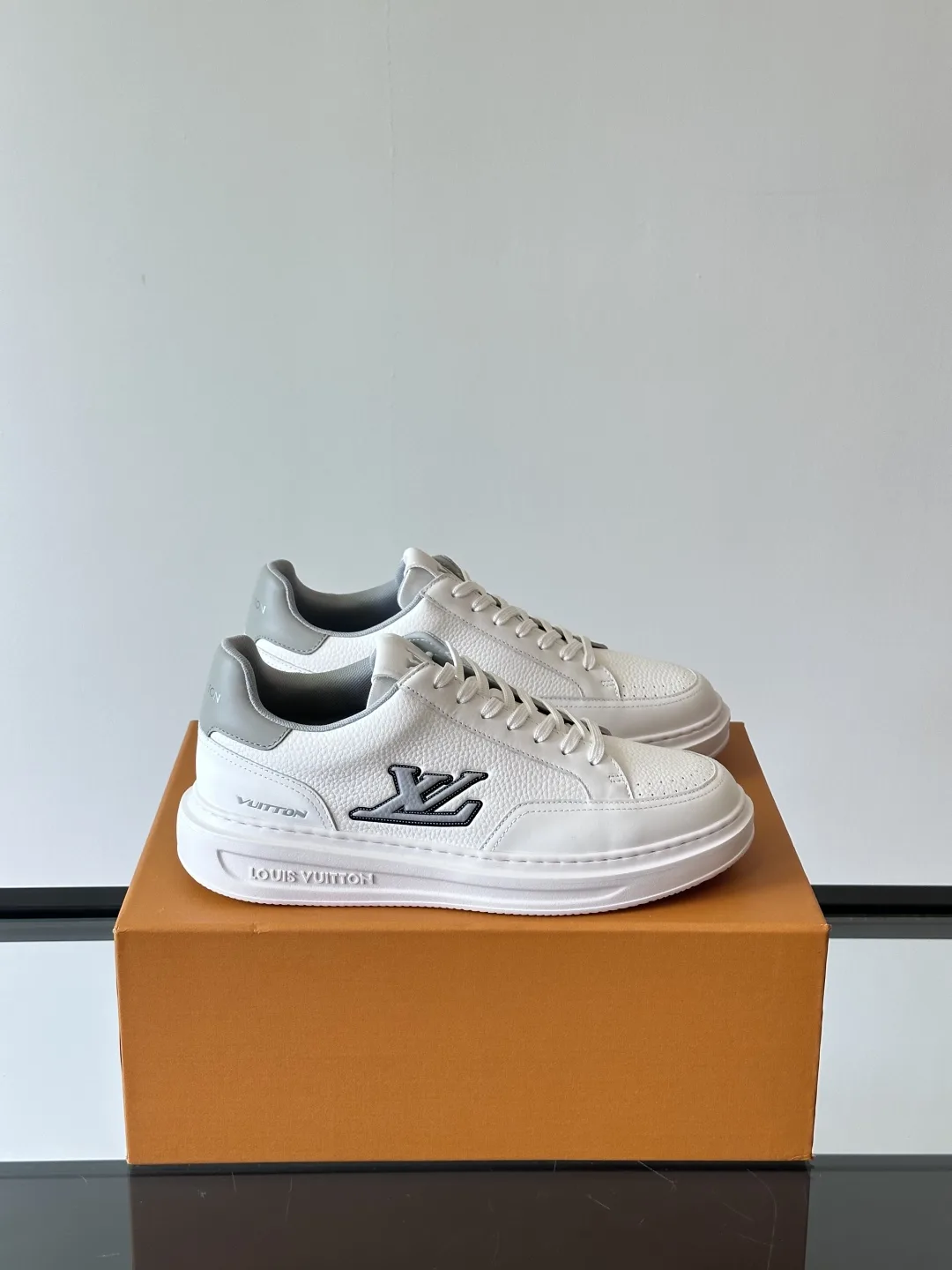 Hochwertige Louis Vuitton Elegante Schuhe OUIS UITTO klassisch Dieser Beverly