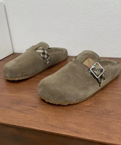 Premium Burberry Sandalen Burberry Urchin Sandalen Herren Karomuster