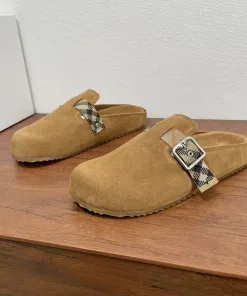 Premium Burberry Sandalen Burberry Urchin Sandalen Herren Karomuster