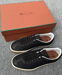 Luxus Loro piana Lederschuhe Tennisschuhe Loro iananew Tennisschuhe zeichnen sich