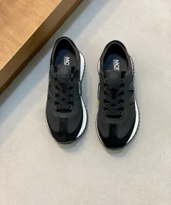 Luxus Moncler Turnschuhe Diese Sneaker atmungsaktivem Mesh Neoprenkautschuk