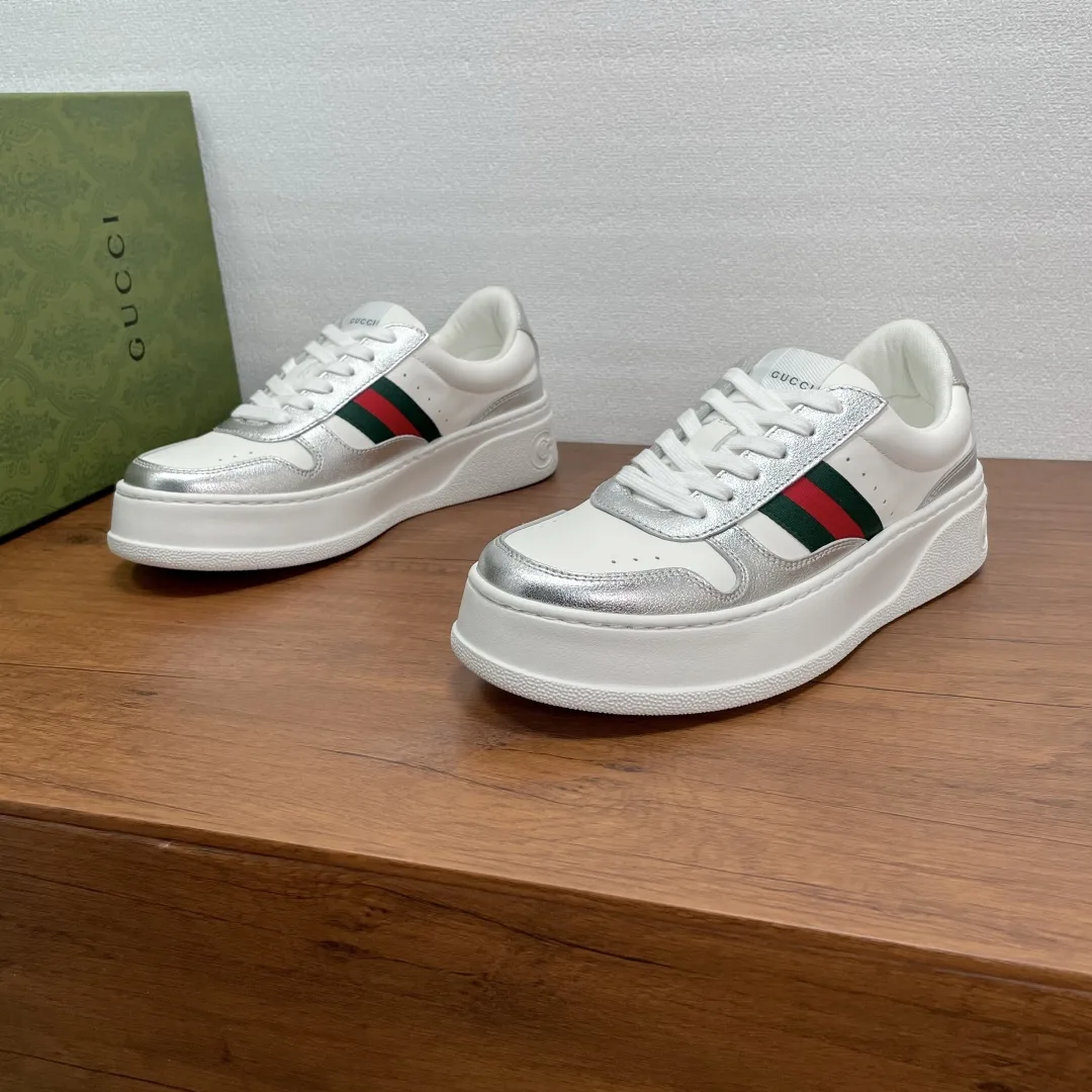 Premium Gucci Lederschuhe Gucci Couple Diese Sneaker bestechen