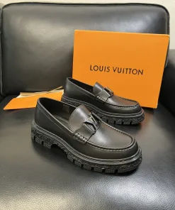 Premium Louis Vuitton Lederschuhe Hochwertige Louis Vuitton Schuhe originalgetreue