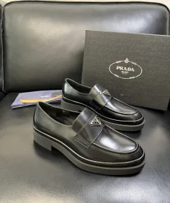 High Quality Prada Lederschuhe Hochwertige erstklassiger identisch denen originale