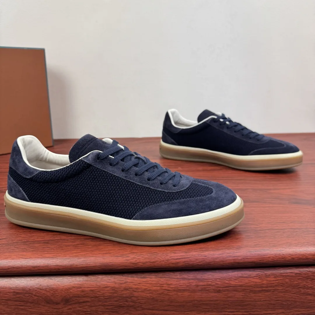 Premium Loro piana Lederschuhe Tennisschuhe Loro iana Tennis Walk Diese