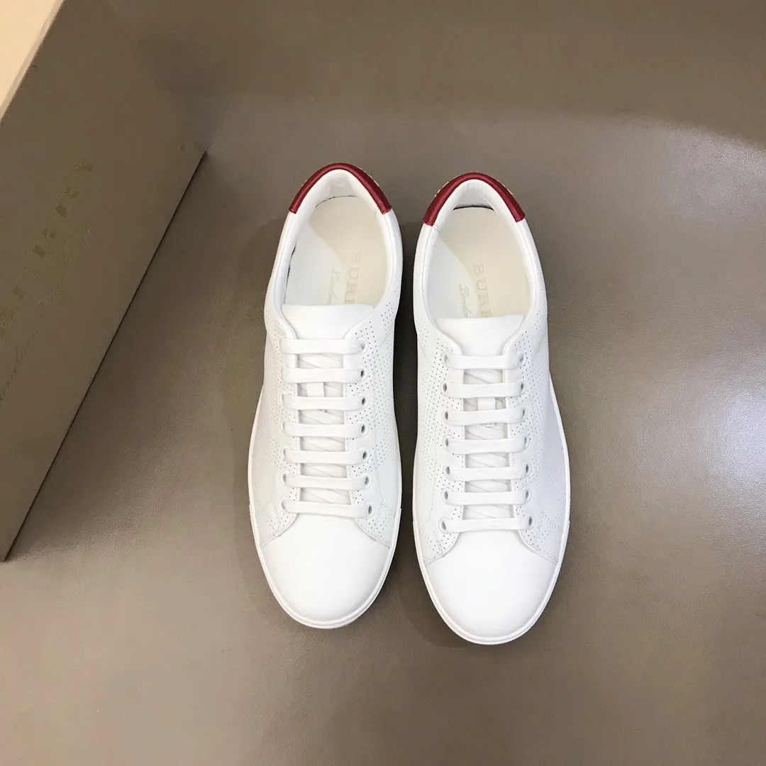 Luxus Burberry Freizeitschuhe Sneaker Originale Qualität Marke Klassische Karomuster