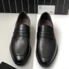 Luxus Zegna Slipper Herrenlederschuhe Lederschuhe neue Zegna Brogues sind Diese