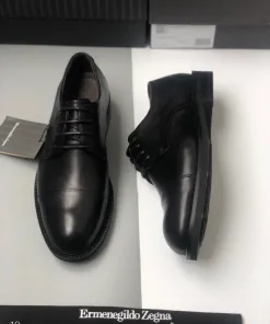 Luxus Zegna Lederschuhe Herrenschuhe Ermenegildo Zegna sind wahrlich