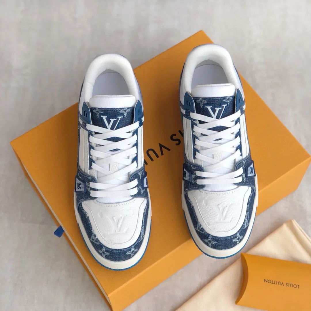 Premium Louis Vuitton Basketballschuhe Lederschuhe neuen Frühling sind hochwertige Louis