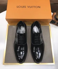 Premium Louis Vuitton Lederschuhe Direkt Hochwertiger Louis Vuitton Stil