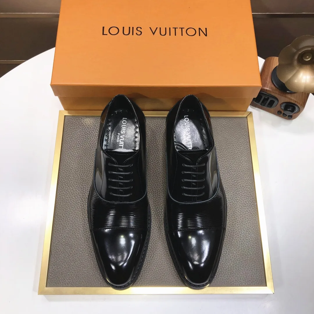 Premium Louis Vuitton Lederschuhe Direkt Hochwertiger Louis Vuitton Stil