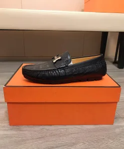 Luxury Hermes Loafer Loafer Neuestes Neuestes Modell Hochwertiges