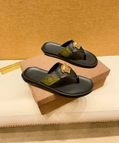 Luxus Versace Hausschuhe Neue Serie exklusives Design verschiedene