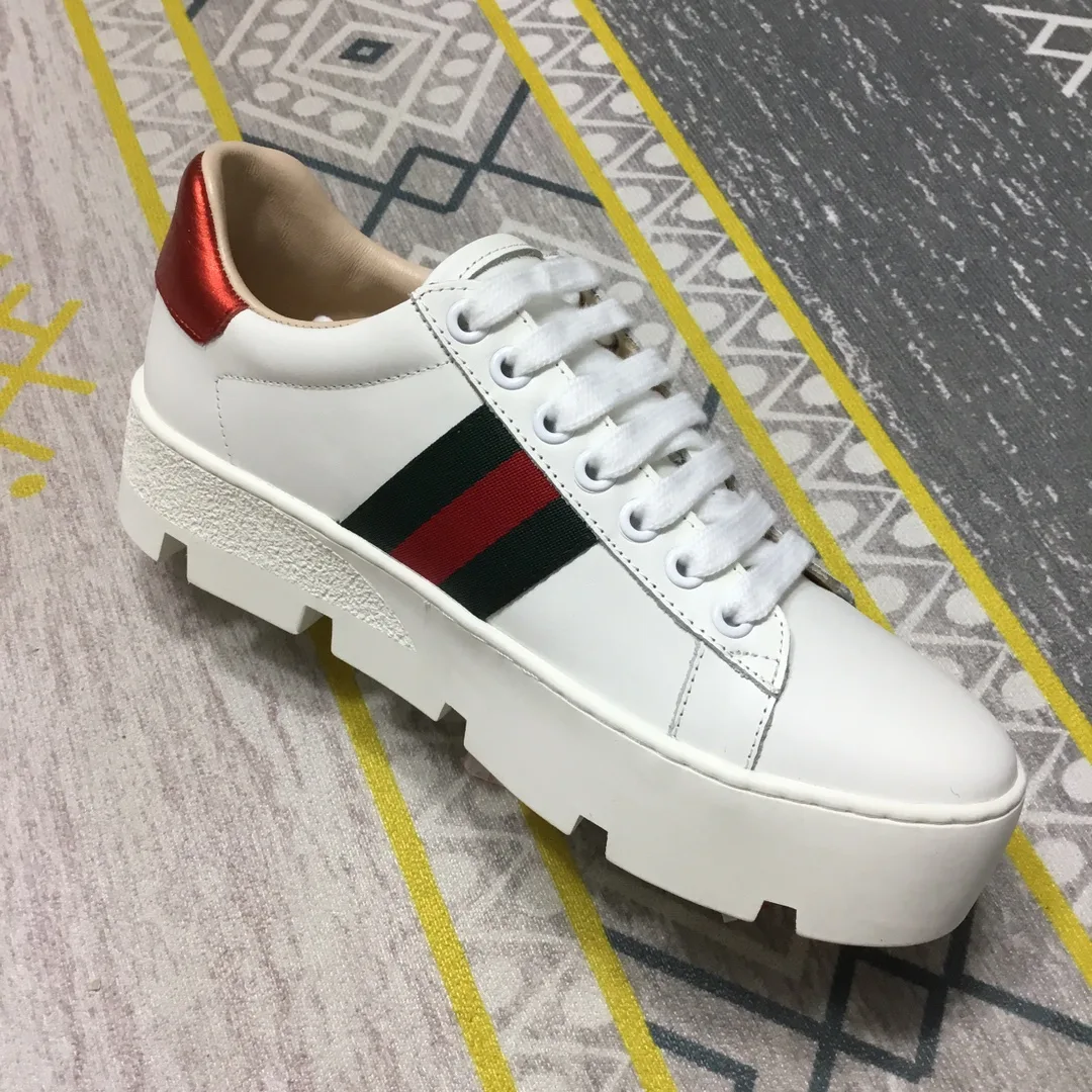 Luxus Gucci Weiße Sneaker Weiße GUCCI Größe