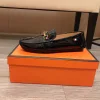 Luxury Gucci Loafer Loafersshoe präsentiert neueste Serie Obermaterial