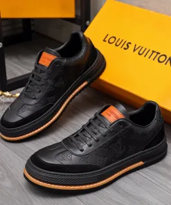 Premium Louis Vuitton Lederschuhe Fällt größengerecht Obermaterial hochwertiges Futter