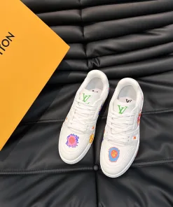 Luxus Louis Vuitton Basketballschuhe Gemäldeserie Eternal entstand seit Ferse