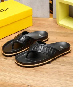 Hochwertige Fendi Hausschuhe Direkt Hausschuhe gleichen Stil Obermaterial