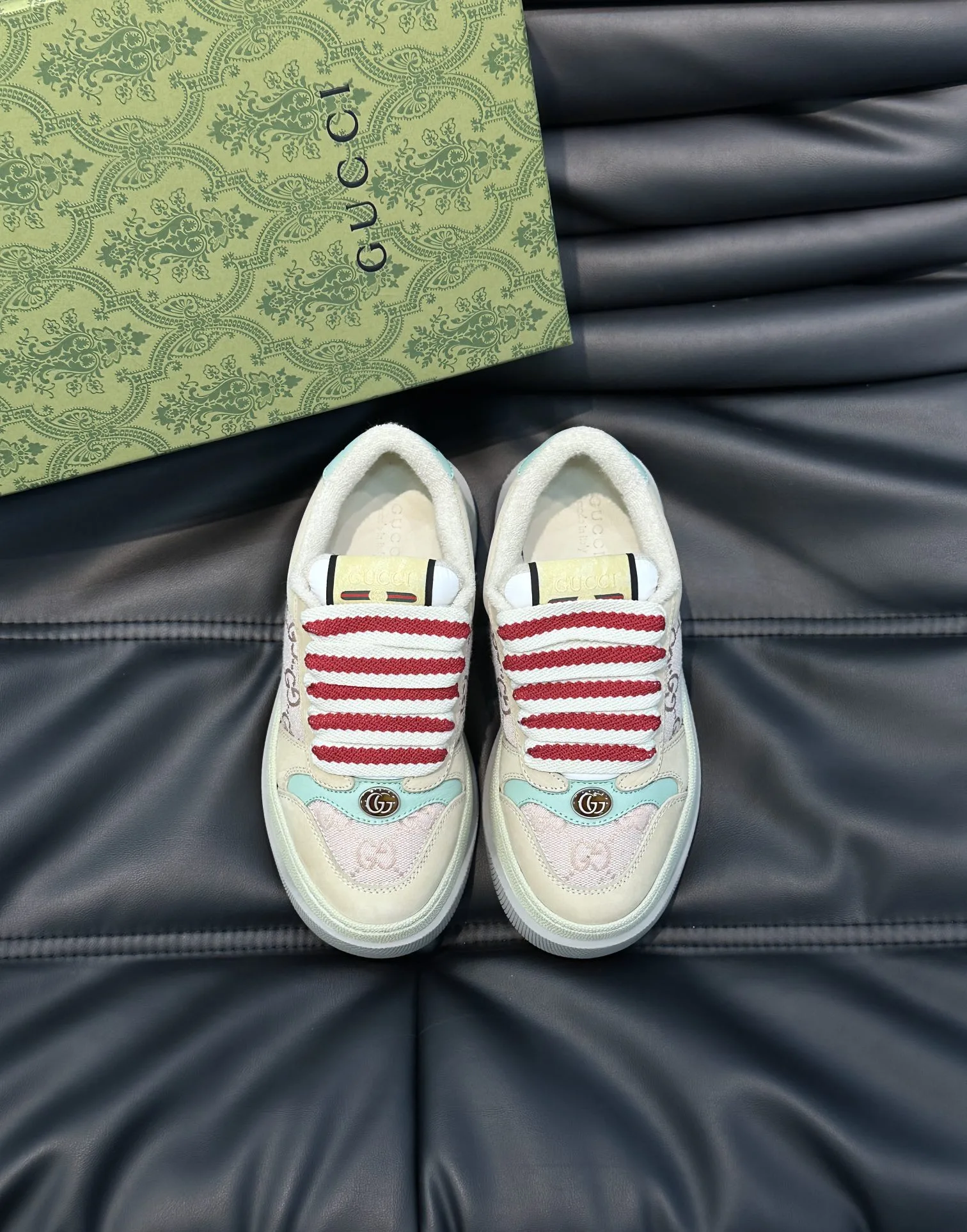 Premium Gucci Klassische Sneaker CoupleGG Teil klassisch vereint gekonnt