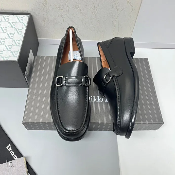 Hochwertige Zegna Herrenlederschuhe Lederschuhe Neue Ermenegildo Zegna Vittorio seltenes