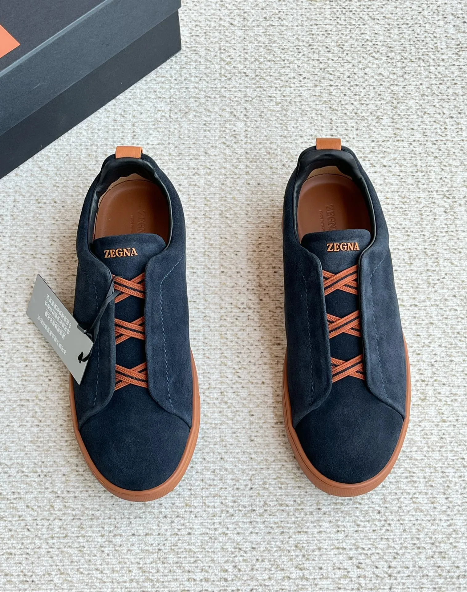 Premium Zegna Freizeitschuhe Lederschuhe neuen ERMENEGILDO ZEGNA COUTURE limitierter