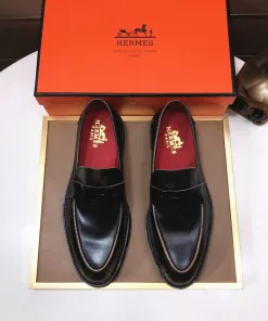 Premium Hermes Lederschuhe Freizeitschuhe aus Leder