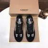 Hochwertige Burberry Turnschuhe Klassische Fabrikpreis Importiertes Rindsleder klassischem