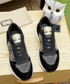 Luxury Gucci HerrenFreizeitschuhe Lässige Schuhe gleichen Stil offiziell