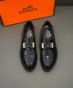 Premium Hermes Laufschuhe Lederschuhe Freizeitschuhe aus Leder neueste modische Lederschuhe Herms sind