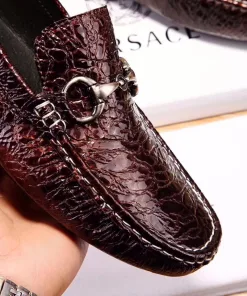 Premium Versace Loafer Offizieller Versace Flagship Hochwertige vielseitige