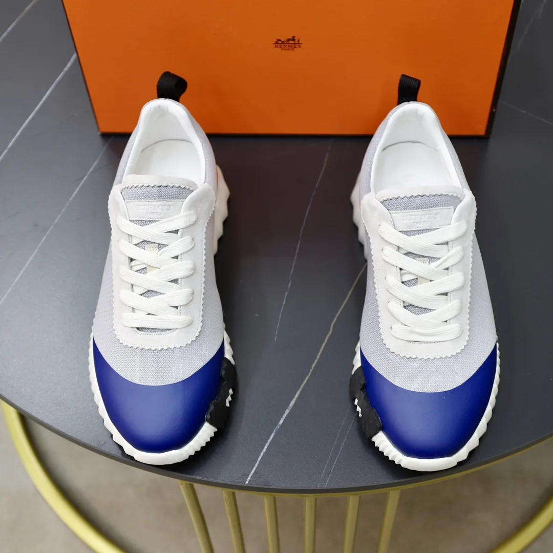 High Quality Hermes HerrenFreizeitsportschuhe Lässige Obermaterial besteht aus einer Kombination