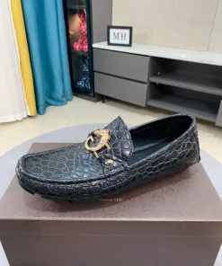 Hochwertiger Gucci Loafer Lässiger Loafer original italienisch geprägtes